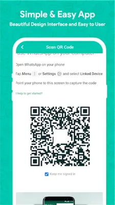 Clone App for Whatsapp web android App screenshot 2